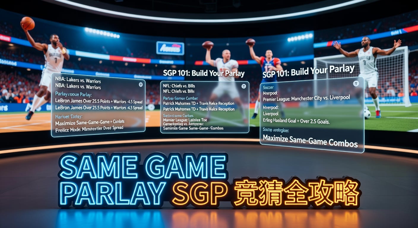same game parlay SGP 实战解析：串关规则与投注技巧