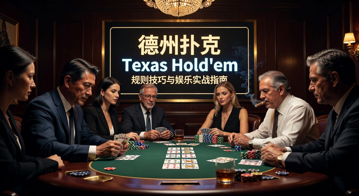 德州扑克 texas hold'em 入门到进阶指南